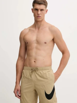 Nike szorty kąpielowe kolor beżowy NESSF508