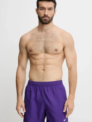Nike szorty kąpielowe kolor fioletowy NESSF560