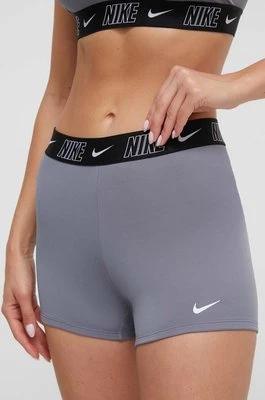 Nike szorty kąpielowe Logo Tape kolor szary