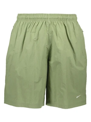 Nike Sportswear Szorty "Solo Swoosh" w kolorze zielonym rozmiar: L