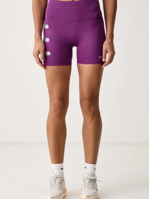 Nike szorty sportowe damskie Tempo Flash fioletowy