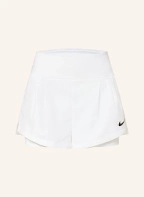 Nike Szorty Tenisowe 2 W 1 Court Advantage weiss