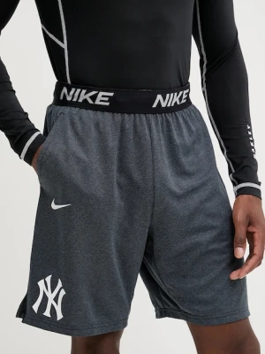 Nike szorty treningowe New York Yankees męskie kolor szary 015E-11L5-NK-HVB