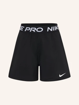 Nike Szorty Treningowe Pro schwarz CZARNY