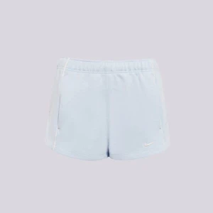 Nike Szorty W Nsw Nk Wr Ply Knt Mr 2" Shrt niebieski
