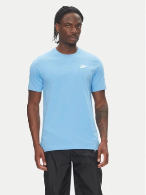 Nike T-Shirt AR4997 Niebieski Regular Fit