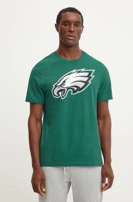 Nike t-shirt bawełniany Philadelphia Eagles męski kolor zielony z nadrukiem N199-3JD-86-CLH