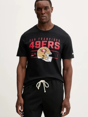 Nike t-shirt bawełniany SS Helmet Essential Tee męski kolor czarny z nadrukiem N199-00A-9B-LQC