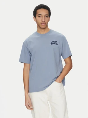 Nike T-Shirt DC7817 493 Niebieski Regular Fit