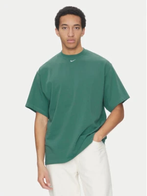 Nike T-Shirt FB7865 Zielony Relaxed Fit