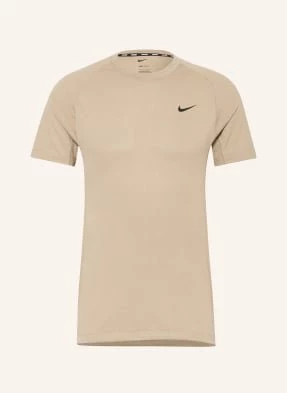 Nike T-Shirt Flex Rep Dri-Fit braun