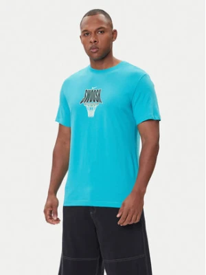 Nike T-Shirt HJ3466 345 Turkusowy Regular Fit