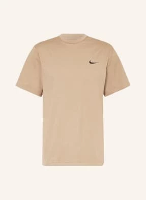 Nike T-Shirt Hyverse Z Ochroną Uv beige