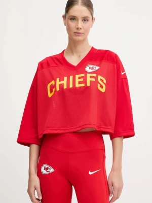 Nike t-shirt Jersey Fashion Top damski kolor czerwony 03O3-65N-7G-5HX
