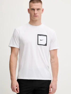 Nike t-shirt kąpielowy kolor biały NESSF506