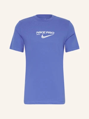 Nike T-Shirt Pro Training blau