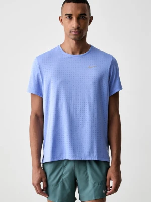 Nike T-shirt sportowy męski Miler Breathe niebieski