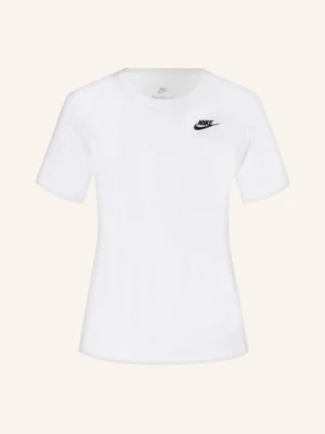 Nike T-Shirt Sportswear Club Essentials weiss BIAŁY