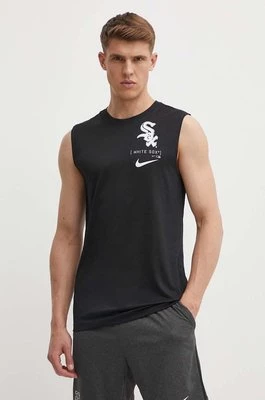 Nike t-shirt treningowy Chicago White Sox kolor czarny
