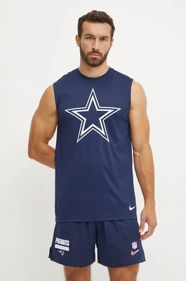 Nike t-shirt treningowy Dallas Cowboys kolor granatowy 01B3-41S-7RD-RPU