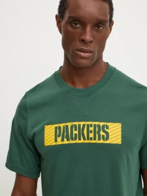Nike t-shirt treningowy Green Bay Packers kolor zielony z nadrukiem 02FF-3EE-7T-B73