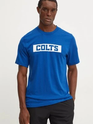 Nike t-shirt treningowy Indianapolis Colts kolor niebieski z nadrukiem 02FF-4LB-98-B73