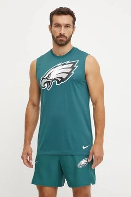 Nike t-shirt treningowy Philadelphia Eagles kolor zielony 01B3-3JD-86-RPU