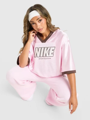 Nike T-Shirt W Nk Nsw Ss Gx Jrsy Top Si różowy