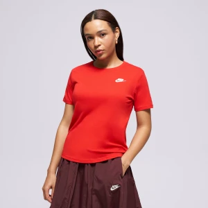 Nike T-Shirt W Nsw Club Ss Tee czerwony