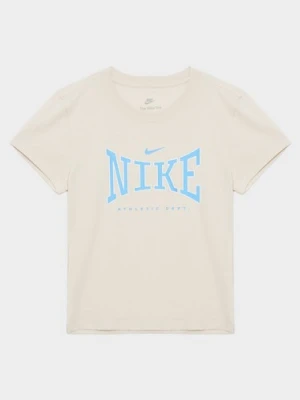 Zdjęcie produktu Nike T-Shirt W Nsw Mod Crop Ath League beżowy