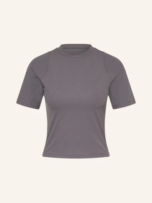 Nike T-Shirt Zenvy Rib grau
