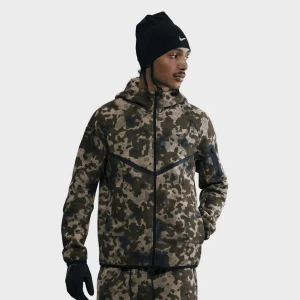 Tech Full-Zip Fleece Camo Windrunner Jacket Nike