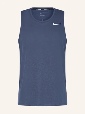 Nike Top Do Biegania Miler blau