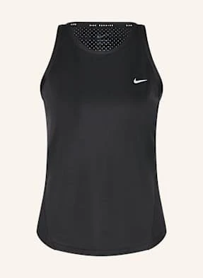 Nike Top Do Biegania Tempo schwarz