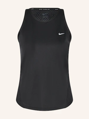 Nike Top Do Biegania Tempo schwarz