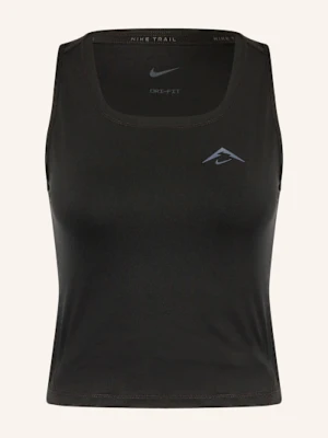 Nike Top Do Biegania Trail Dri-Fit schwarz