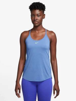 Nike Top sportowy w kolorze niebieskim rozmiar: S
