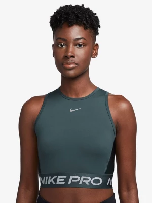 Nike Top sportowy w kolorze zielonym rozmiar: L