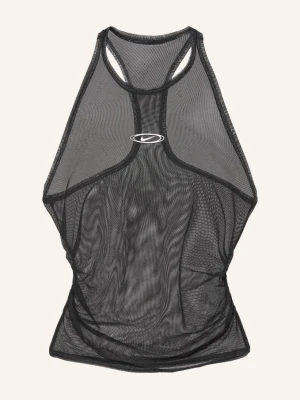 Nike Top Z Siateczki Sportswear schwarz CZARNY