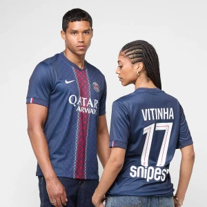 Nike Vitinha / No. 17 PSG Home Stadium 2025/26 uniseks Komplety dresowe niebieski rozmiar Odzież