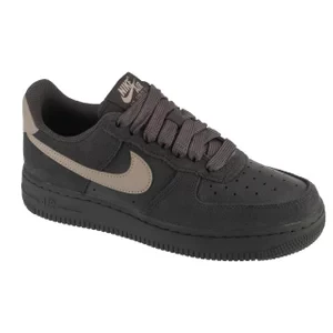 Nike W Air Force 1 Low II7650-200, Damskie, Szare, buty sneakers, skóra licowa, rozmiar: 36,5