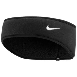 Nike W Phoenix Fleece Headband N1011752-091, Damskie, Czarne, opaski na głowę, poliester, rozmiar: One size