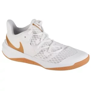 Nike W Zoom Hyperspeed Court Se DJ4476-170, Damskie, Białe, buty do siatkówki, przewiewna siateczka, rozmiar: 37,5