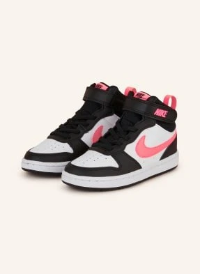 Nike Wysokie Sneakersy Court Borough Mid 2 schwarz