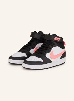 Nike Wysokie Sneakersy Court Borough Mid 2 schwarz