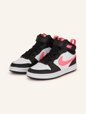 Nike Wysokie Sneakersy Court Borough Mid 2 schwarz