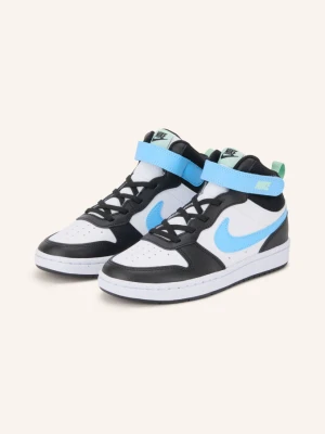 Nike Wysokie Sneakersy Court Borough Mid 2 schwarz