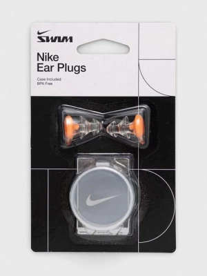 Nike zatyczki do uszu kolor pomarańczowy
