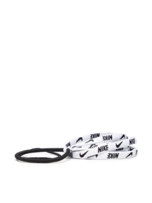 Nike Zestaw 2 gumek do włosów N1002632101 Biały
