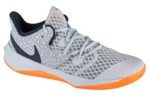 Nike Zoom Hyperspeed Court Se DJ4476-900, Męskie, Szare, buty do siatkówki, przewiewna siateczka, rozmiar: 43